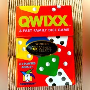 Qwixx A Fast Family Dice Game New with Tags